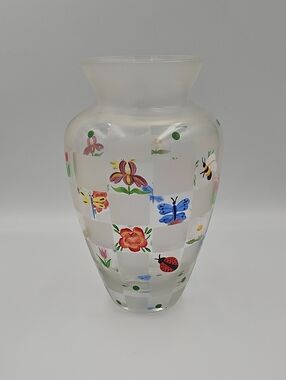 Vintage Handpainted Vase